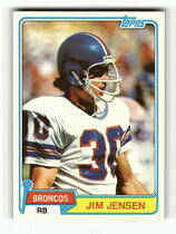 1981 Topps Base Set #348 Jim Jensen
