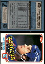 1981 Topps Base Set #E100 Dave Maloney