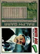 1977 Topps Base Set #133 Ralph Garr