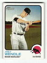2022 Topps Heritage #198 Joey Wendle