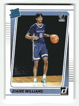 2021 Donruss Base Set #248 Ziaire Williams