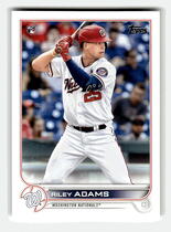 2022 Topps Base Set #158 Riley Adams