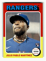 2024 Topps Heritage #223 Julio Pablo Martinez