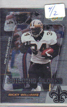 2000 Score Building Blocks #BB10 Ricky Williams