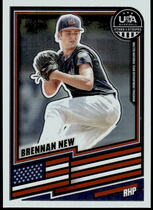2026 Panini Prizm Stars & Stripes #189 Brennan New