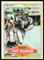 1980 Topps Base Set #523 Tony Franklin