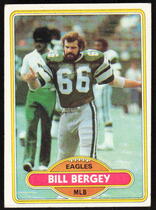 1980 Topps Base Set #480 Bill Bergey