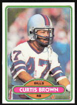1980 Topps Base Set #443 Curtis Brown