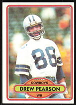 1980 Topps Base Set #250 Drew Pearson