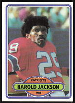 1980 Topps Base Set #7 Harold Jackson