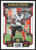 2023 Score Base Set #201 Samaje Perine