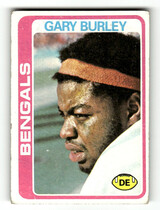 1978 Topps Base Set #395 Gary Burley