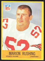 1967 Philadelphia Base Set #9 Marion Rushing