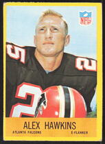 1967 Philadelphia Base Set #3 Alex Hawkins