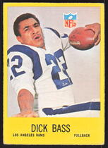1967 Philadelphia Base Set #86 Dick Bass