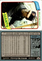 1980 Topps Base Set #335 Willie McCovey