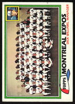 1981 Topps Base Set #680 Expos Team
