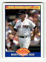 1989 Score Base Set #660 Red Sox Win Streak