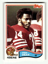 1982 Topps Base Set #483 Fred Dean