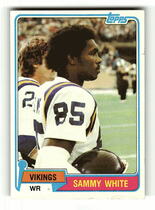 1981 Topps Base Set #183 Sammy White