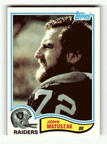 1982 Topps Base Set #195 John Matuszak