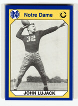 1990 Collegiate Collection Notre Dame 200 #80 Johnny Lujack