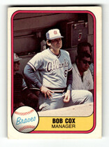 1981 Fleer Base Set #247 Bob Cox