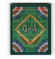 1991 Score World Series Trivia (Green Backs) #65 Q&