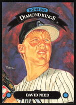 1993 Donruss Diamond Kings #28 David Nied