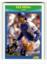 1990 Score Rising Stars #73 Rick Wrona