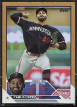2023 Topps Update Gold Foil #US117 Pablo Lopez