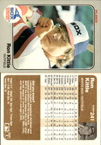 1983 Fleer Base Set #241 Ron Kittle