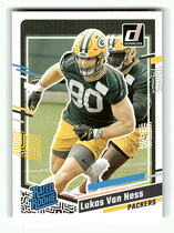2023 Donruss Base Set #336 Lukas Van Ness