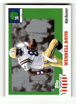 2005 Topps All American #84 Wendell Davis
