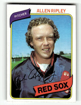 1980 Topps Base Set #413 Allen Ripley
