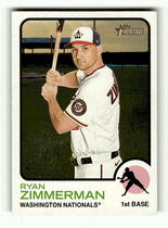 2022 Topps Heritage #199 Ryan Zimmerman