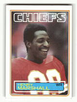 1983 Topps Base Set #291 Henry Marshall