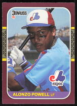 1987 Donruss Opening Day #93 Alonzo Powell