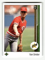 1989 Upper Deck Base Set #23 Van Snider
