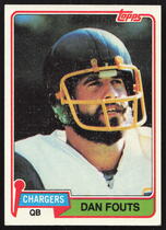 1981 Topps Base Set #265 Dan Fouts