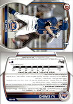 2023 Bowman Draft #BD-152 Aj Ewing