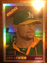 2015 Topps Heritage Chrome Foil (Retail) #THC-458 Jon Lester