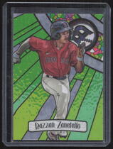 2023 Bowman Chrome Draft Bowman Glass #BG-16 Nazzan Zanetello