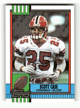 1990 Topps Base Set #466 Scott Case