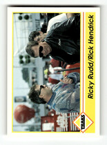 1992 Traks Base Set #136 Ricky Rudd|Rick Hendrick