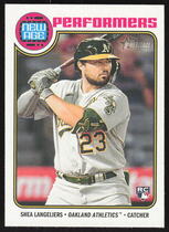 2023 Topps Heritage New Age Performers #NA-13 Shea Langeliers