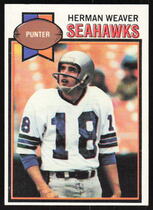 1979 Topps Base Set (Cream colored backs) #504 Herman Weaver