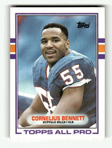 1989 Topps Base Set #43 Cornelius Bennett