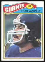 1977 Topps Base Set #175 Brad Van Pelt