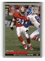 1995 Upper Deck Collectors Choice Player's Club #302 Deion Sanders